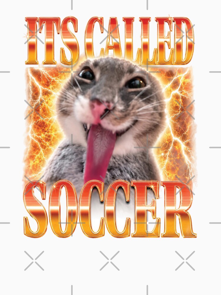 Soccer USA World Cup 2026 Funny Cat Meme by darkdotsdesigns