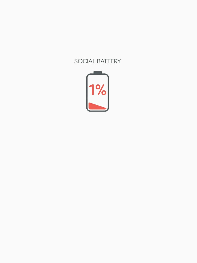 social battery by graphicboyz112 T-Shirts, Hoodie, Sweatshirt | BlankRebels.com (Image 3)