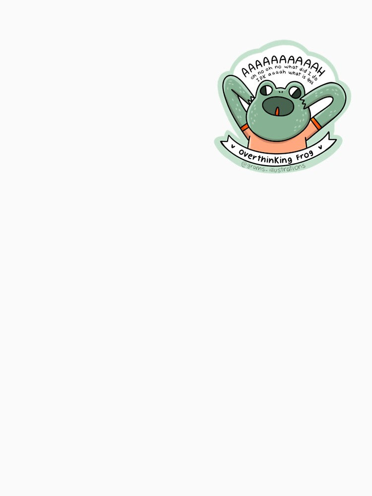 Overthinking Frogs by GramsIllustrate T-Shirts, Hoodie, Sweatshirt | BlankRebels.com (Image 2)