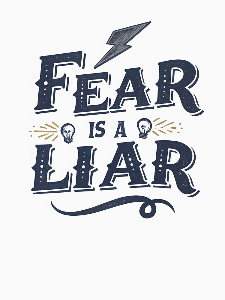fear is a liar by GogoGrove T-Shirts, Hoodie, Sweatshirt | BlankRebels.com (Image 3)