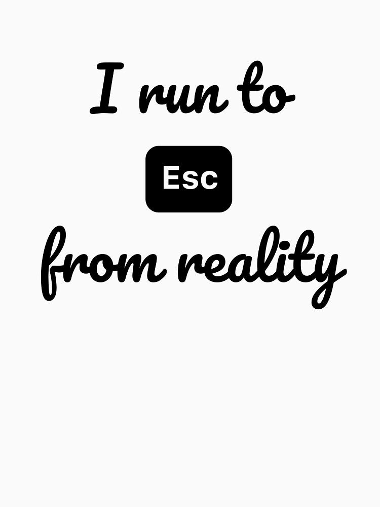 I run to escape from reality by Danylo14 T-Shirts, Hoodie, Sweatshirt | BlankRebels.com (Image 3)