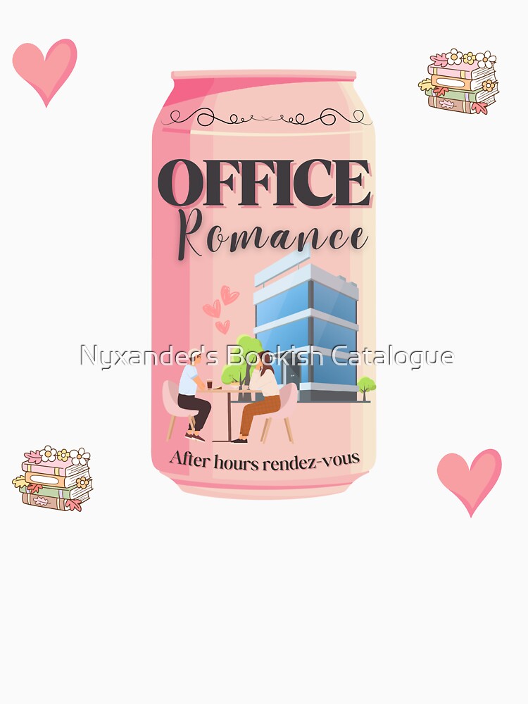 Office Romance | Trope in a Can by Nyxander's Bookish Catalogue T-Shirts, Hoodie, Sweatshirt | BlankRebels.com (Image 3)