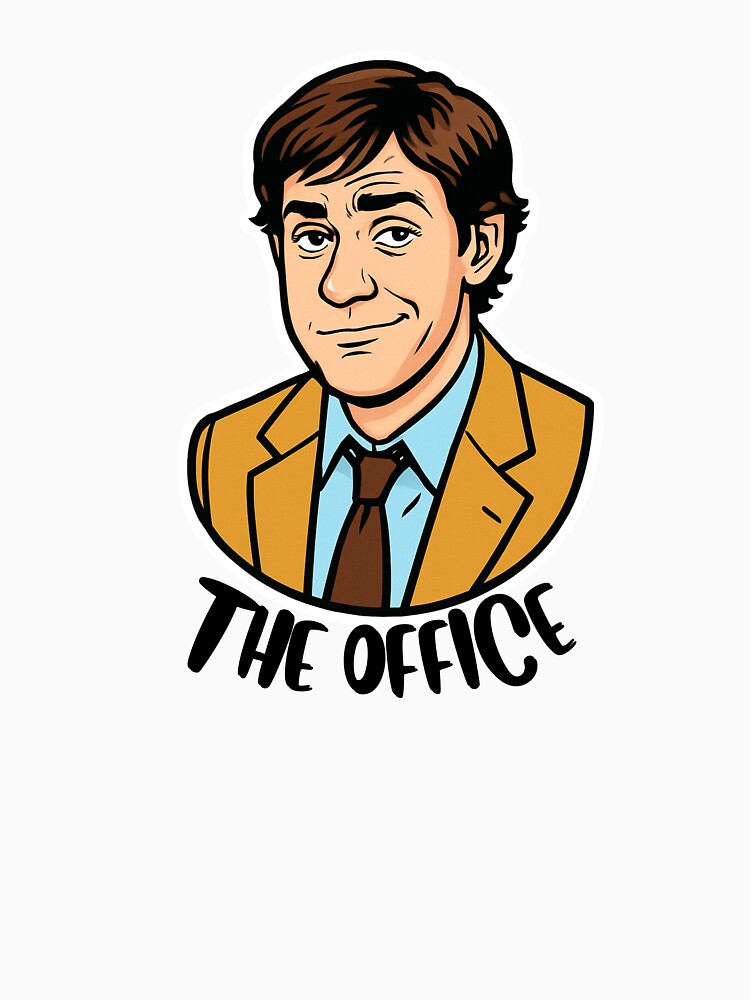 Jim Halpert - The Office by geekis T-Shirts, Hoodie, Sweatshirt | BlankRebels.com (Image 3)