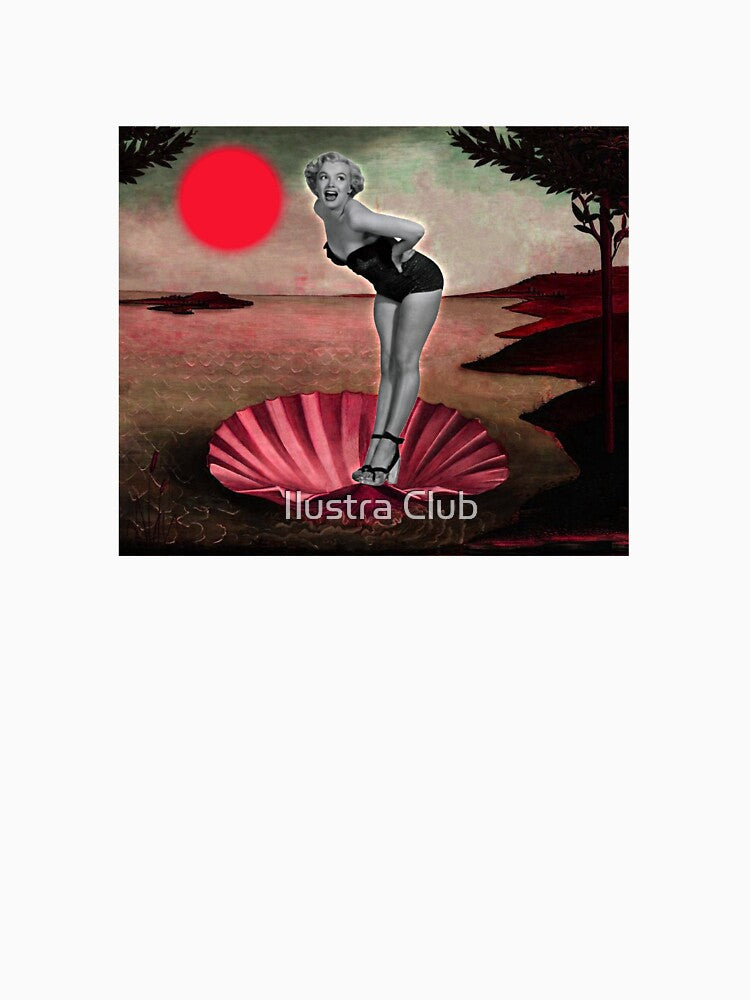 Marilyn retro art by Ilustra Club
