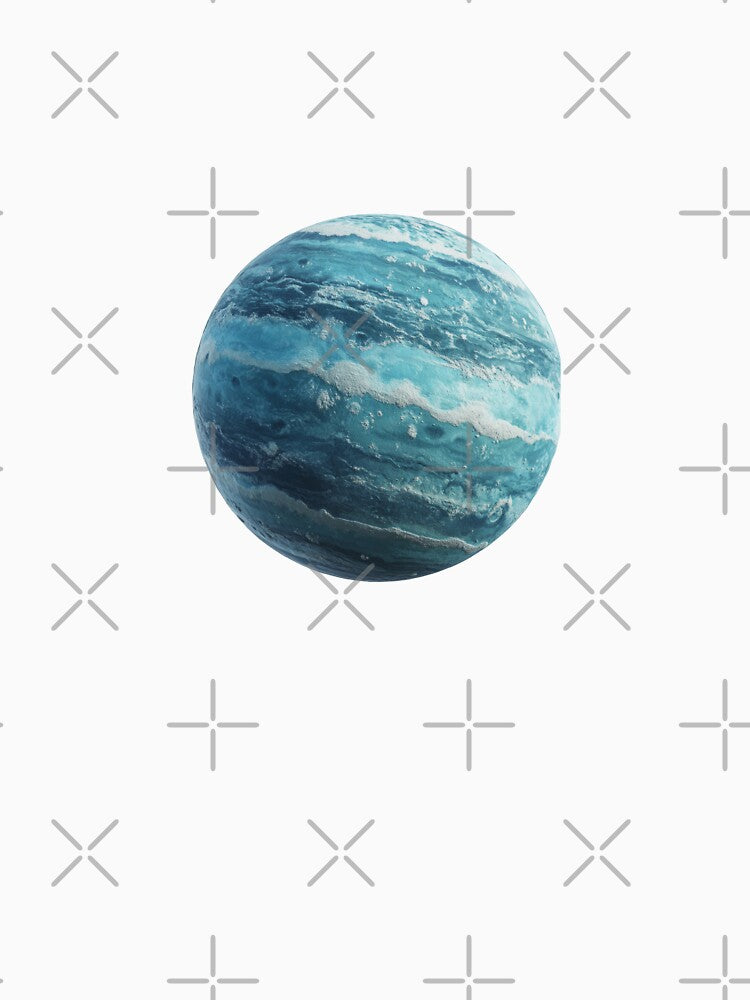Realistic Planet Uranus by navigatefate T-Shirts, Hoodie, Sweatshirt | BlankRebels.com (Image 3)