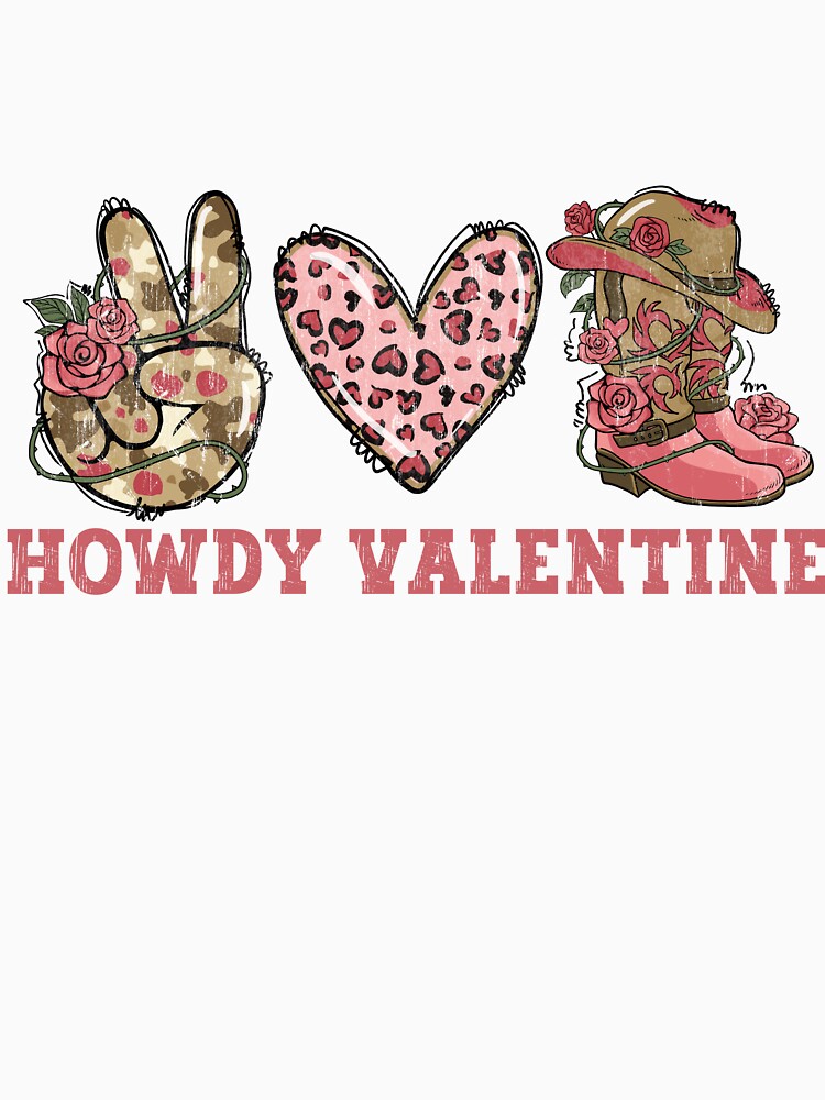 Howdy Valentine by MTurnerShop T-Shirts, Hoodie, Sweatshirt | BlankRebels.com (Image 3)