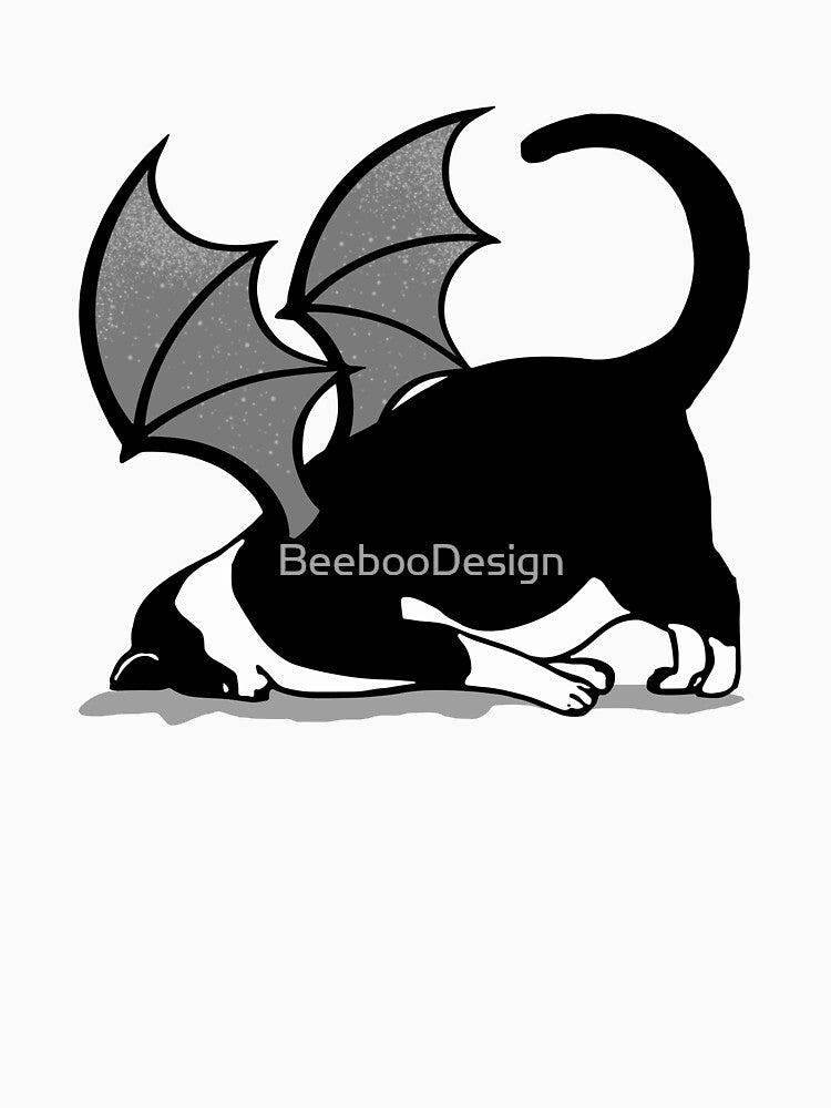 Cat Bat Halloween Orange pattern by BeebooDesign T-Shirts, Hoodie, Sweatshirt | BlankRebels.com (Image 3)