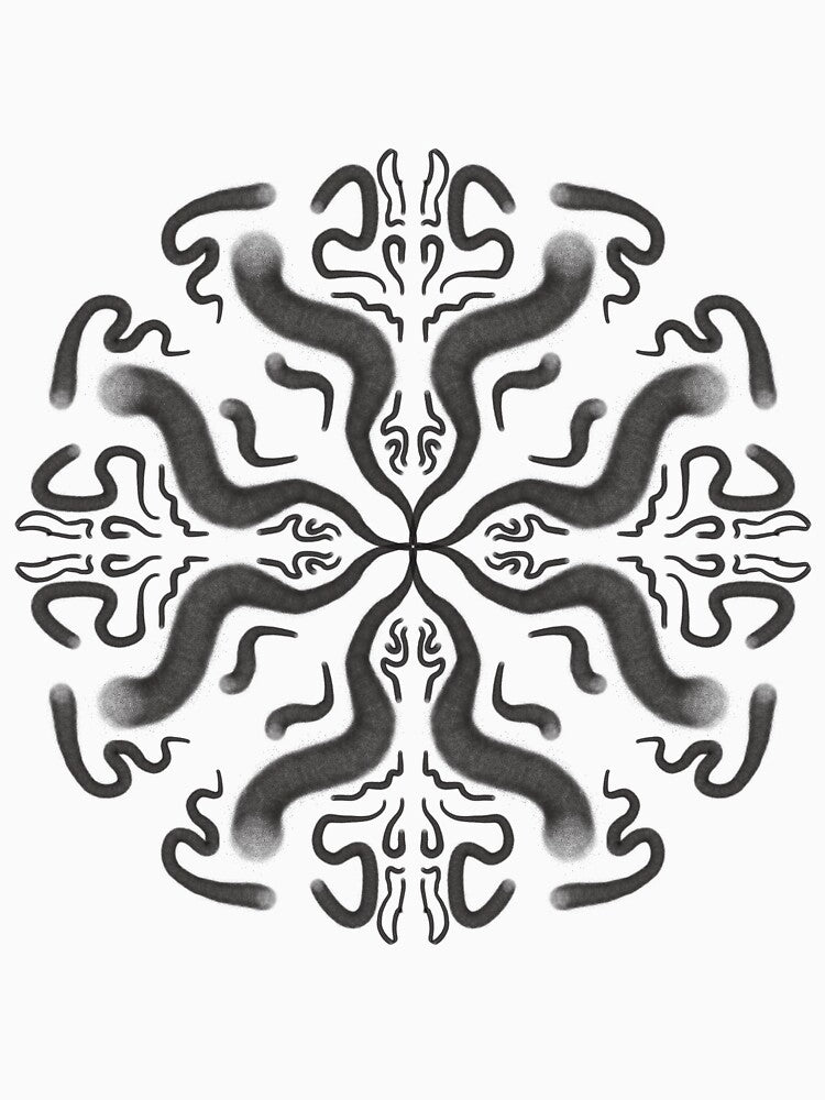 Graffiti Spray Mandala Collection #1 by Patryk Lopatko T-Shirts, Hoodie, Sweatshirt | BlankRebels.com (Image 3)