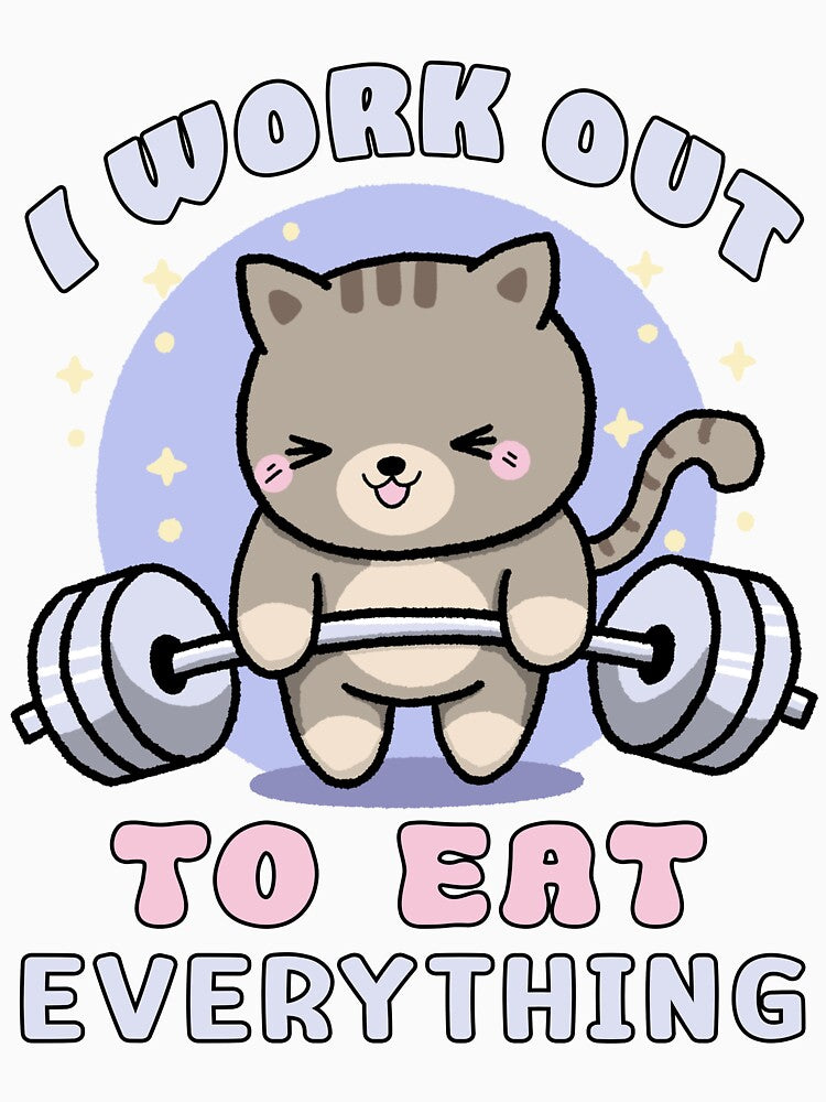 Cat Deadlift Powerlifting : Funny Gym Fitness Cat Lovers by ImaginarStore T-Shirts, Hoodie, Sweatshirt (Image 3)