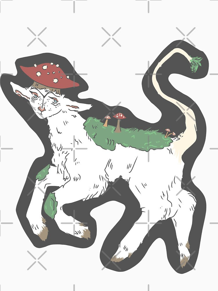 Mushroom Face Goat (Inspired) by Samfire-Designs T-Shirts, Hoodie, Sweatshirt | BlankRebels.com (Image 3)
