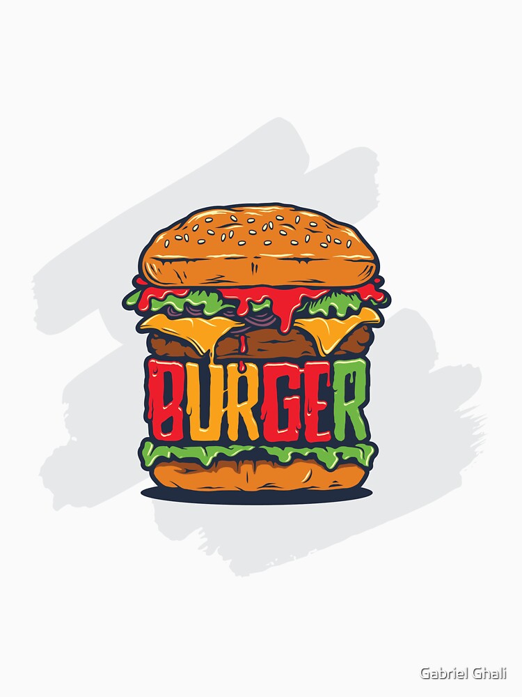 Burger Lover by Gabriel Ghali T-Shirts, Hoodie, Sweatshirt | BlankRebels.com (Image 3)
