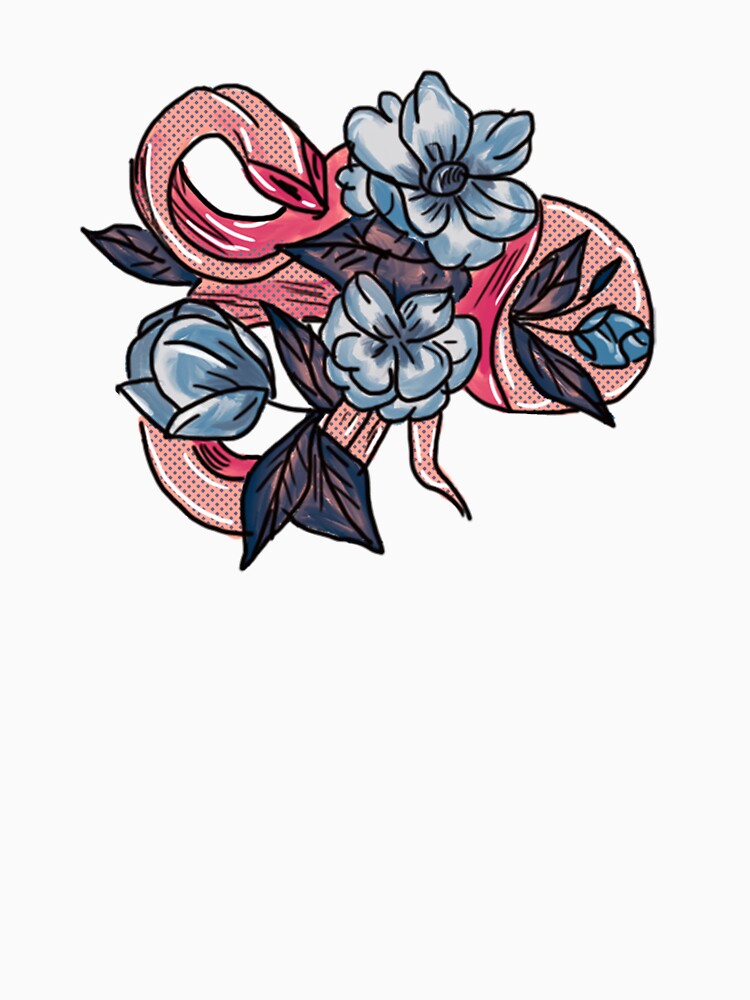 Snake and Flowers by JuVentura T-Shirts, Hoodie, Sweatshirt | BlankRebels.com (Image 3)