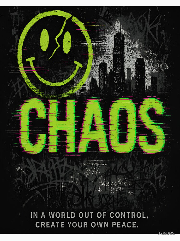 CYBERPUNK CHAOS TEE SHIRT ai generated created by frasues by frasues Hoodie, Sweatshirt | BlankRebels.com (Image 3)