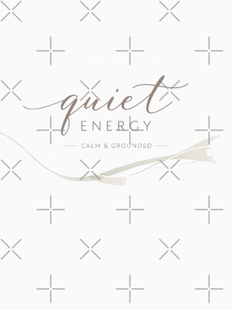 Quiet Energy Minimal Aesthetic Typography Design by Sanika arts T-Shirts, Hoodie, Sweatshirt | BlankRebels.com (Image 3)