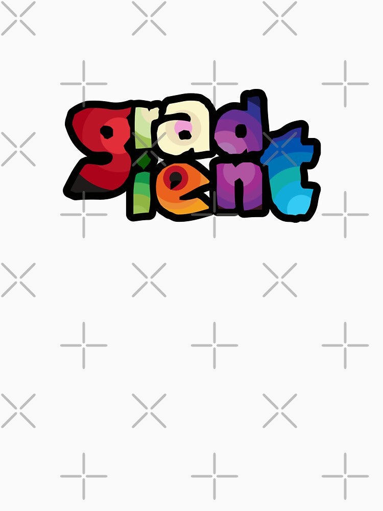 Gradient Typography: Bold and Playful Color Transition by trepiu T-Shirts, Hoodie, Sweatshirt | BlankRebels.com (Image 3)