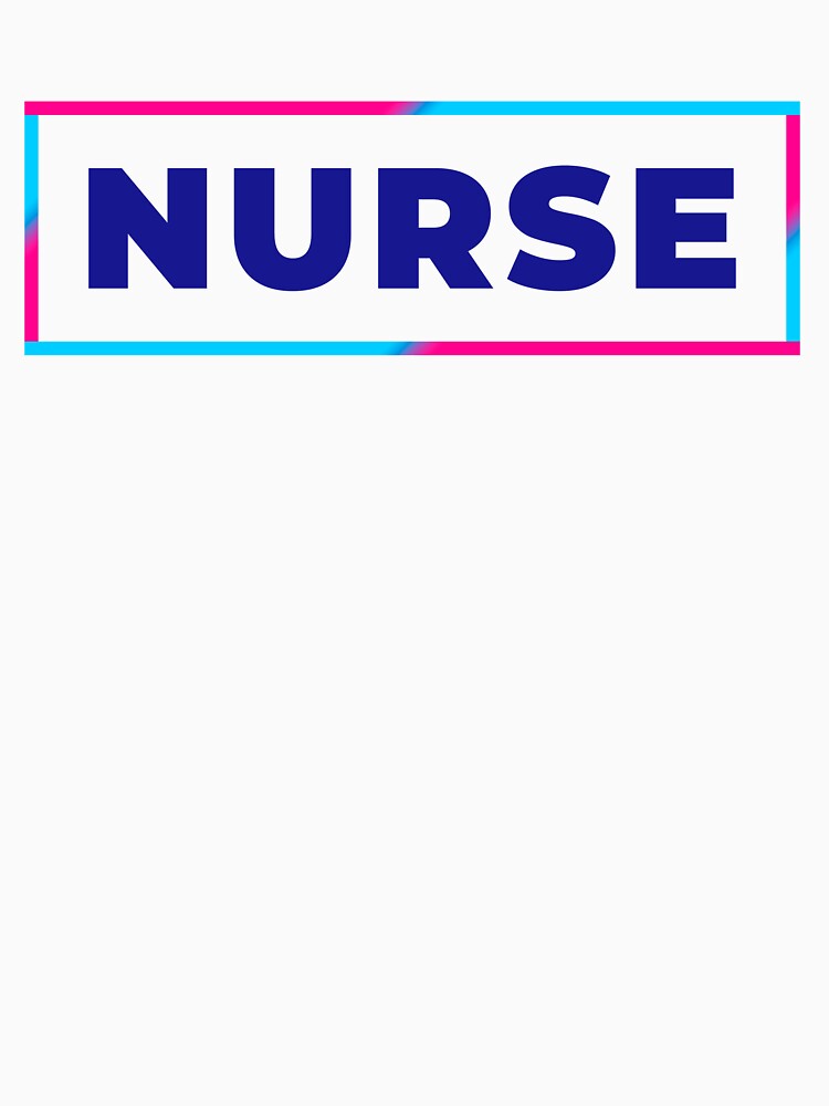 Nurse retro colorful frame by SVPOD T-Shirts, Hoodie, Sweatshirt | BlankRebels.com (Image 3)