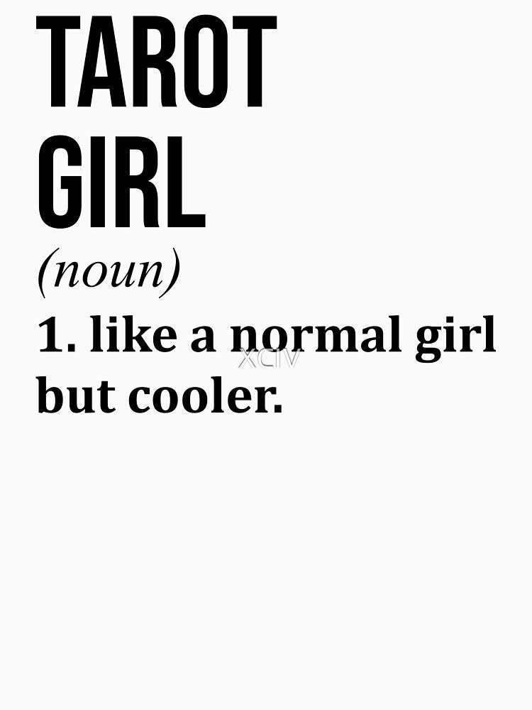 Tarot Girl Definition Tarot by XCIV T-Shirts, Hoodie, Sweatshirt | BlankRebels.com (Image 3)