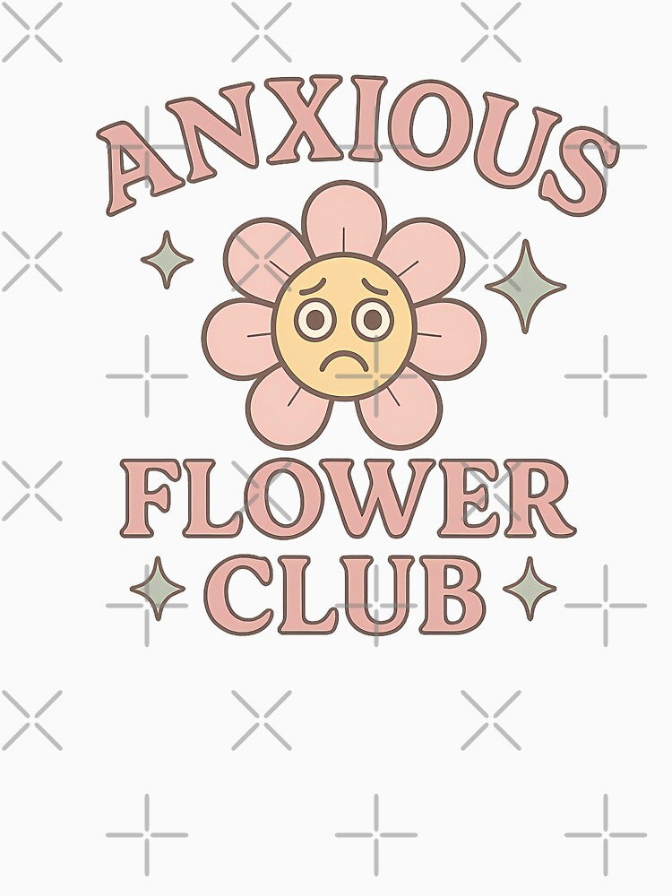 Anxious Flower Club by Vitalka-uk T-Shirts, Hoodie, Sweatshirt | BlankRebels.com (Image 3)