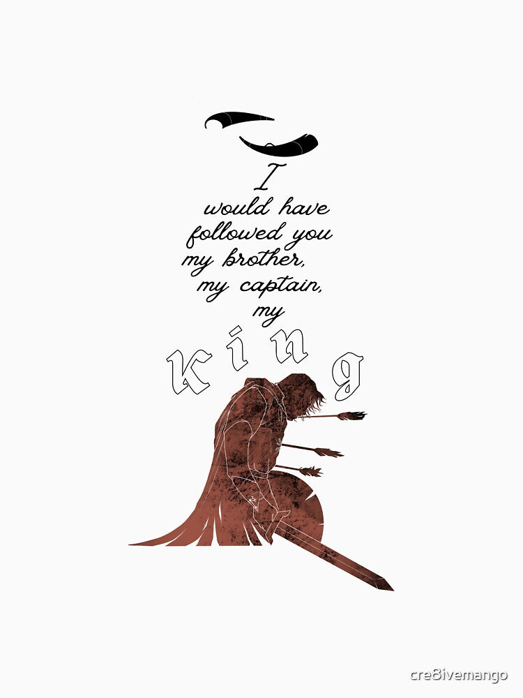My Brother, My Captain, My King Boromir Quote by cre8ivemango T-Shirts, Hoodie, Sweatshirt | BlankRebels.com (Image 3)