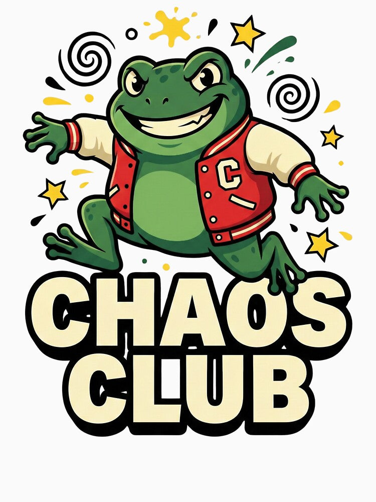 Chaos Club Funny Frog Shirt Absurd Cute Humor T-Shirts, Hoodie, Sweatshirt