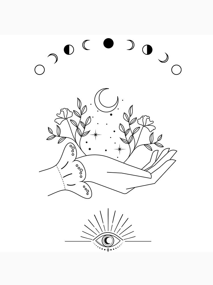 Moon phase by ciarameadows T-Shirts, Hoodie, Sweatshirt | BlankRebels.com (Image 3)
