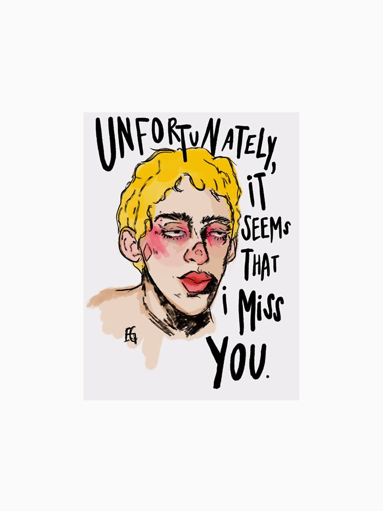 unfortunately, it seems that I miss you. by emilygerdtsart T-Shirts, Hoodie, Sweatshirt | BlankRebels.com (Image 2)