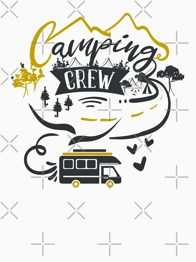 Camping Crew by FOX1999-Design T-Shirts, Hoodie, Sweatshirt | BlankRebels.com (Image 3)