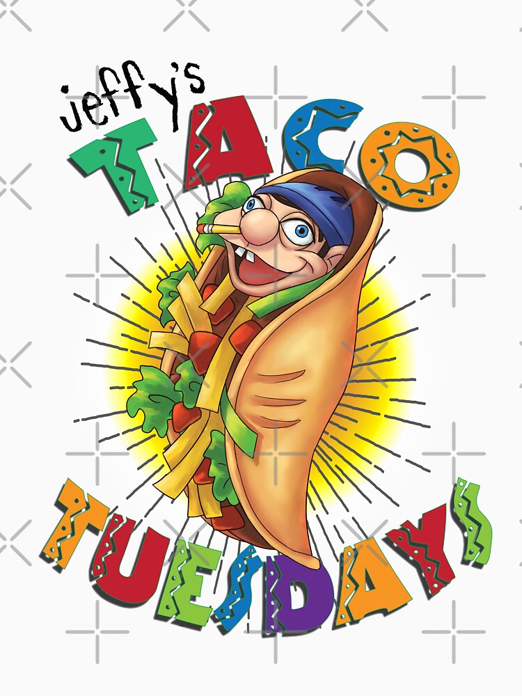Jeffy Taco Tuesdays - Funny SML Character by ONEL LOPEZ T-Shirts, Hoodie, Sweatshirt | BlankRebels.com (Image 3)