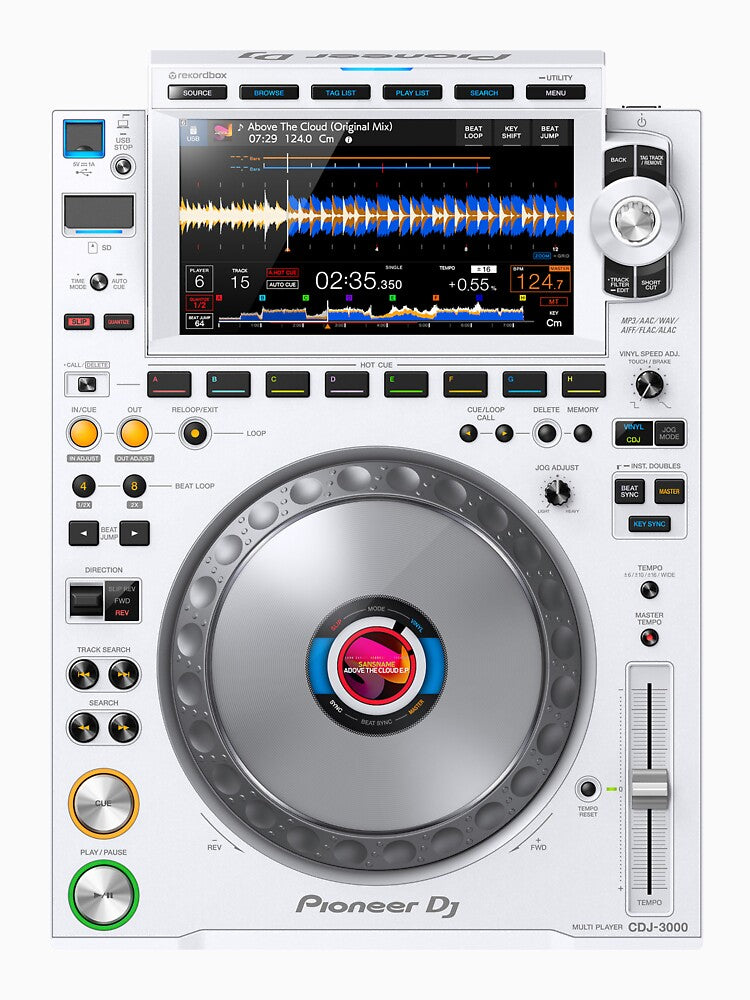 Dj CDJ 3000 White by tropical_dream T-Shirts, Hoodie, Sweatshirt | BlankRebels.com (Image 3)