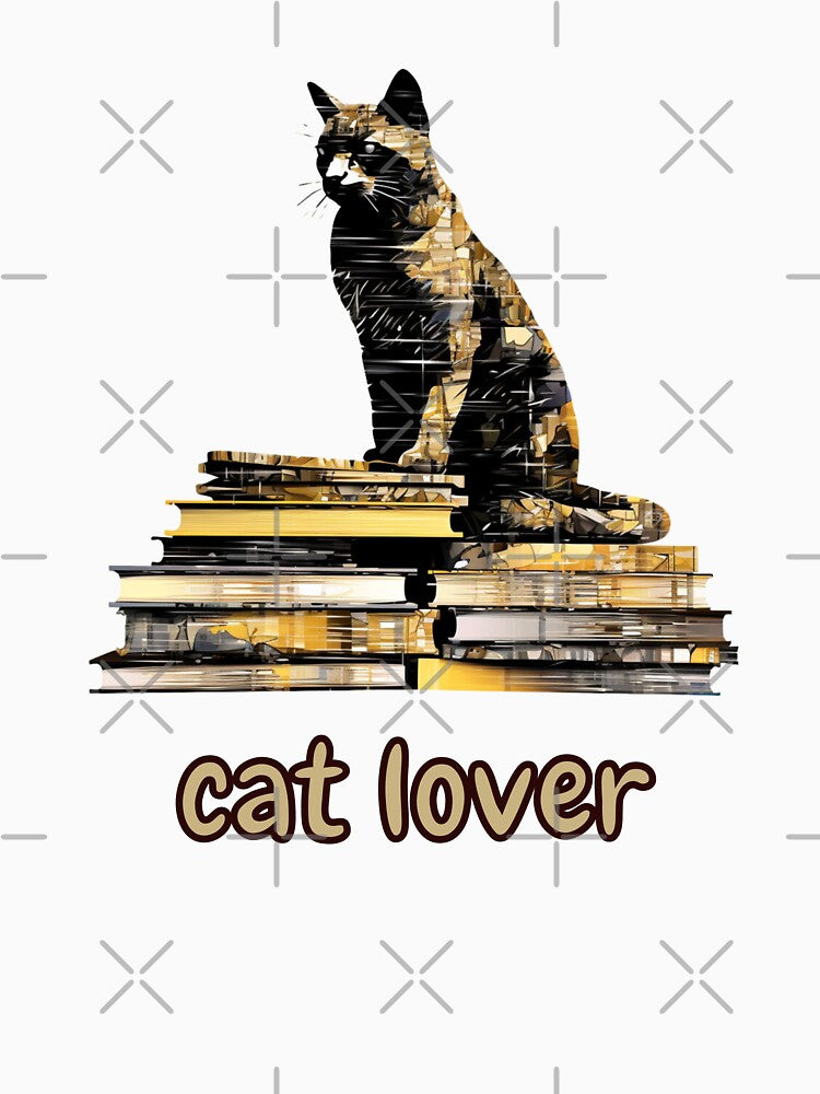 Cute little kawaii cat with books by Mateusz Majcherek T-Shirts, Hoodie, Sweatshirt | BlankRebels.com (Image 3)
