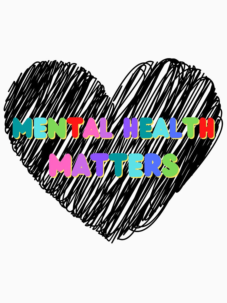 Mental Health Matters. by BazEris T-Shirts, Hoodie, Sweatshirt | BlankRebels.com (Image 3)