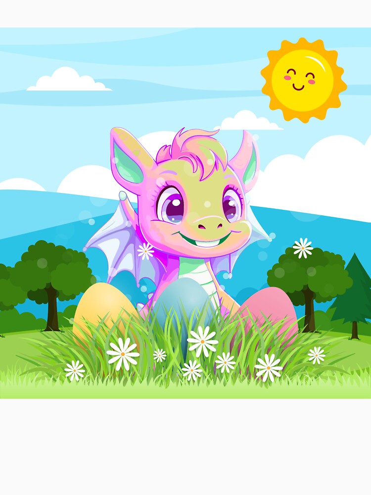 Sunny Baby Dragon - Dragon Edition by Dragon-Act-Art T-Shirts, Hoodie, Sweatshirt | BlankRebels.com (Image 3)