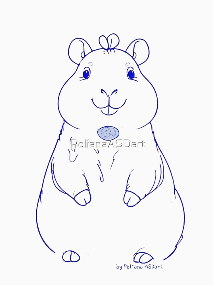 Gentle Dreamer Chubby Capybara Illustration T-Shirts, Hoodie, Sweatshirt