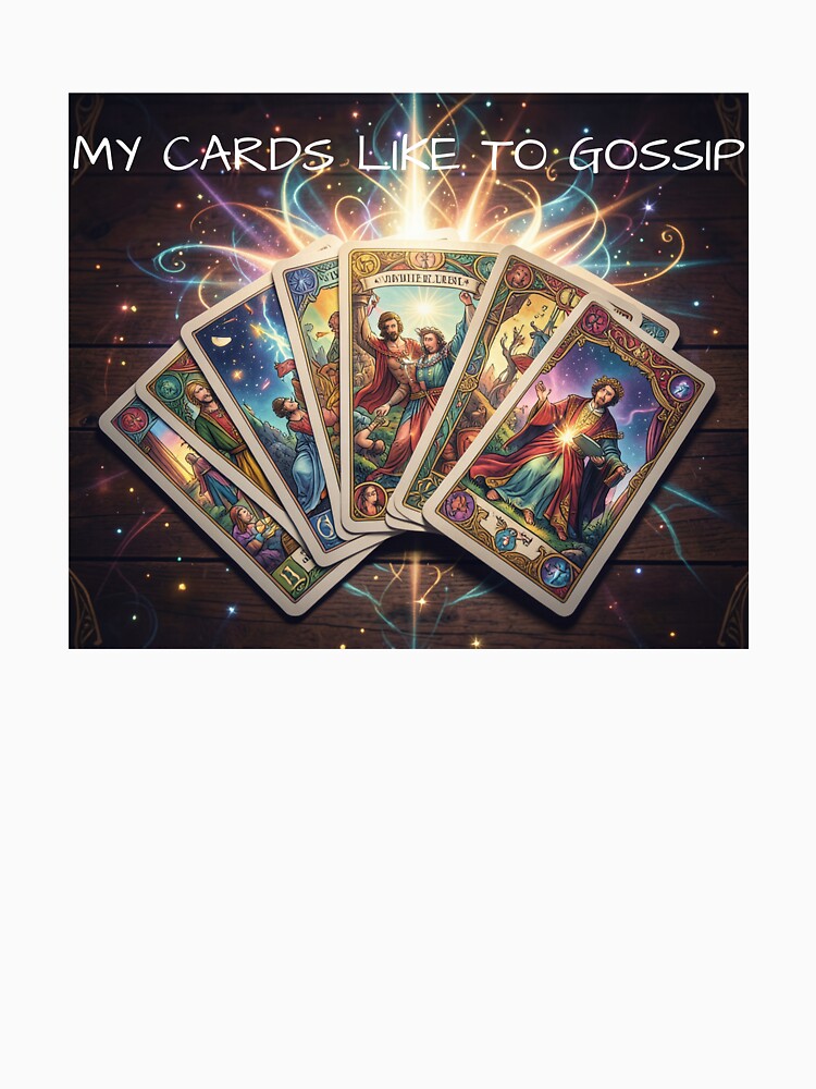 Tarot Gossip by MacabreBarbie90 T-Shirts, Hoodie, Sweatshirt | BlankRebels.com (Image 3)