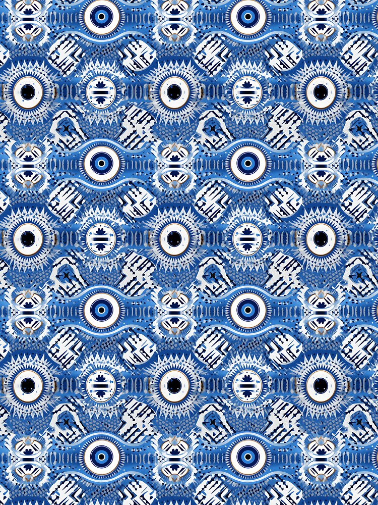 Blue Evil Eye by liligo-art T-Shirts, Hoodie, Sweatshirt | BlankRebels.com (Image 3)