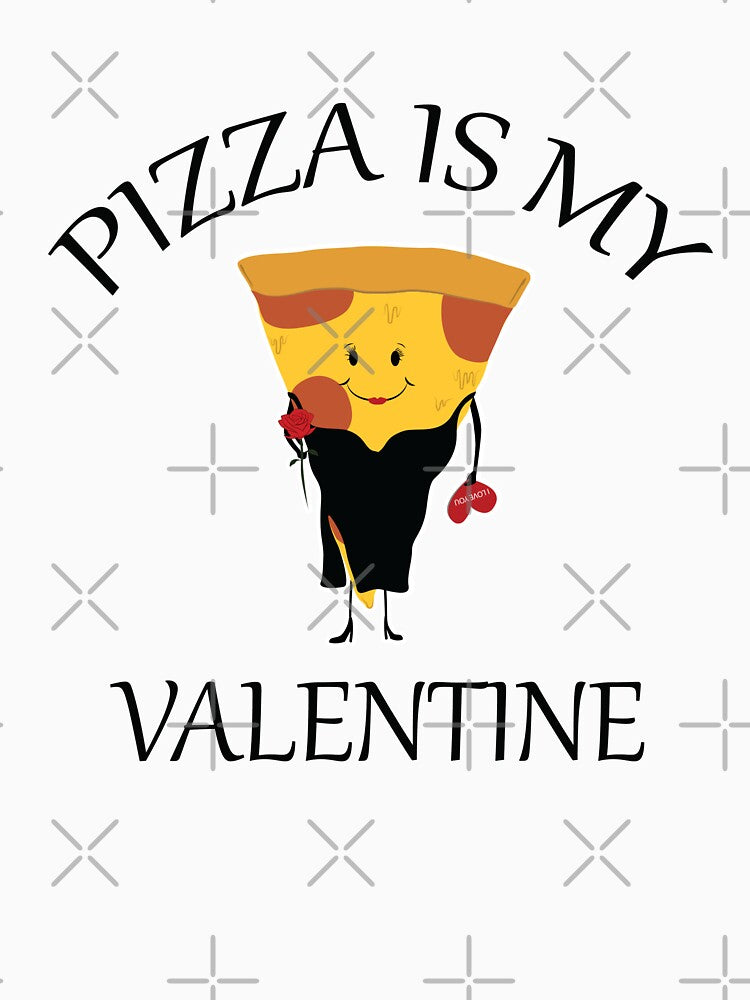 Pizza Is My Valentine rose heart card by KLINESTORE T-Shirts, Hoodie, Sweatshirt | BlankRebels.com (Image 3)