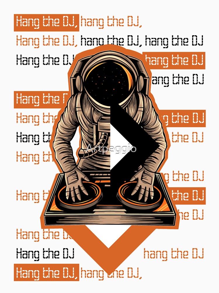 DJ Astronaut by Artpeggio T-Shirts, Hoodie, Sweatshirt | BlankRebels.com (Image 3)