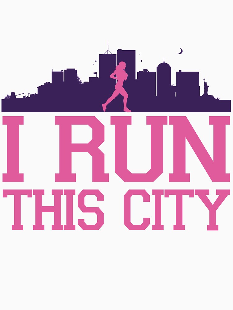 Running in The City Women Run Jogging Jogger lovers Fun Tank Top by djpraxis T-Shirts, Hoodie, Sweatshirt (Image 3)