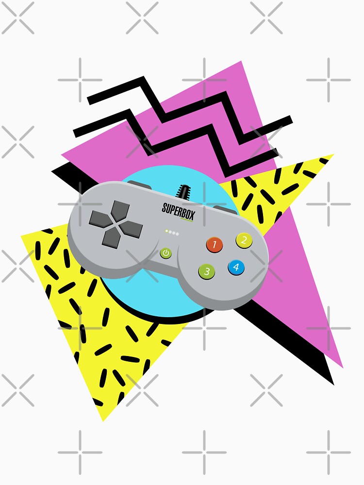 90s retro gamer style design by Kam-designs T-Shirts, Hoodie, Sweatshirt | BlankRebels.com (Image 3)