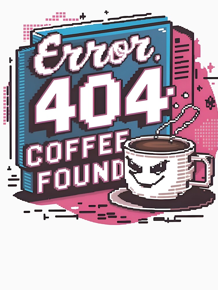 Ever 404 Coffee Found Funny Python Developer Gift by Zenith Design T-Shirts, Hoodie, Sweatshirt | BlankRebels.com (Image 3)