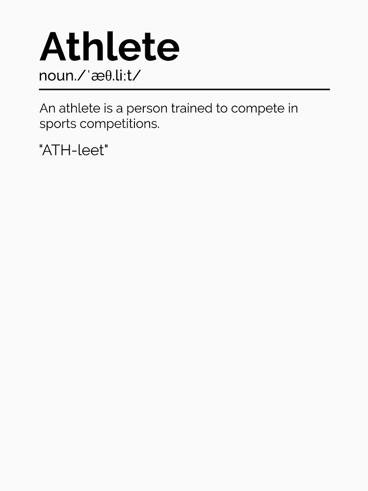 Athlete by ConsiTee T-Shirts, Hoodie, Sweatshirt | BlankRebels.com (Image 3)