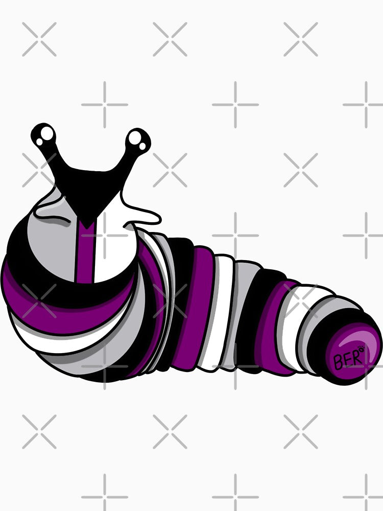 Demisexual Pride Fidget Slug by SentABear T-Shirts, Hoodie, Sweatshirt | BlankRebels.com (Image 3)