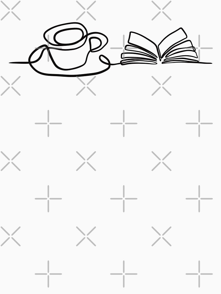 Coffee. Books. by artofaga T-Shirts, Hoodie, Sweatshirt | BlankRebels.com (Image 3)