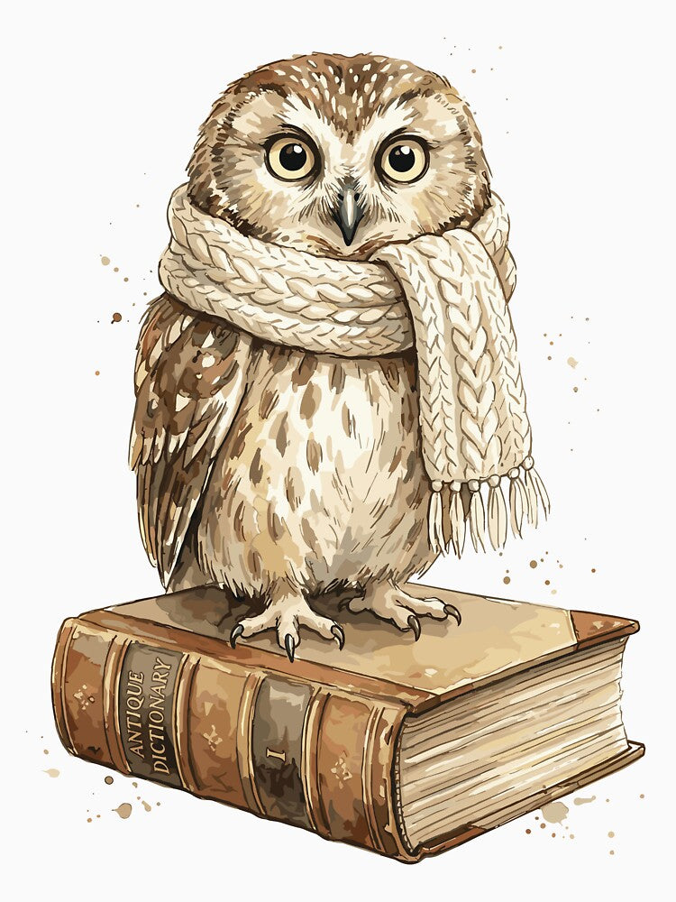 Light Academia: Philosopher Owl by bapupa T-Shirts, Hoodie, Sweatshirt | BlankRebels.com (Image 3)