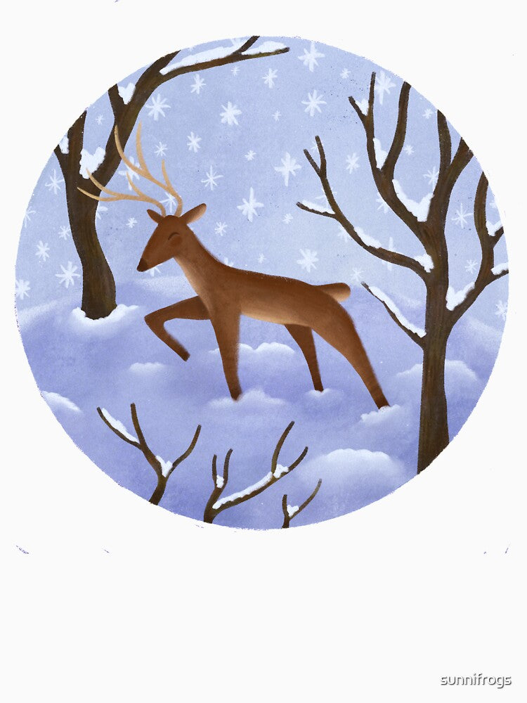 Winter Holiday Card & More by sunnifrogs T-Shirts, Hoodie, Sweatshirt | BlankRebels.com (Image 3)