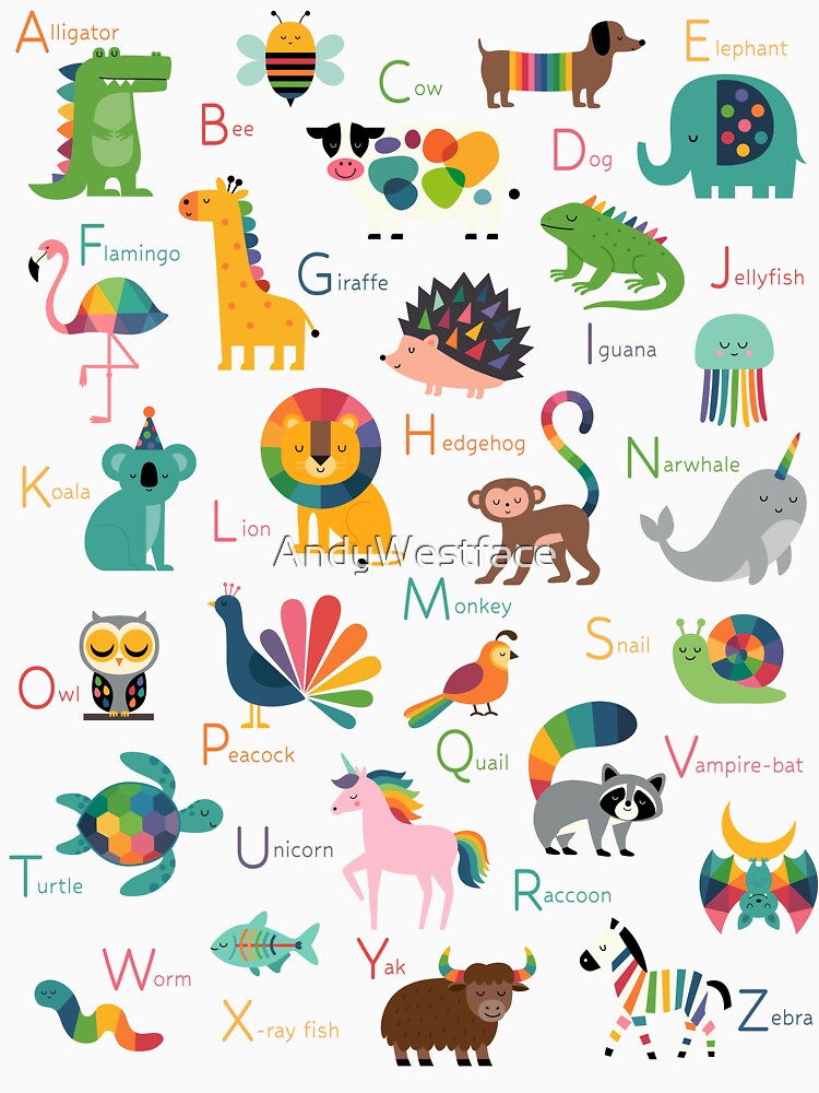 Rainbow Zoo by AndyWestface T-Shirts, Hoodie, Sweatshirt | BlankRebels.com (Image 3)