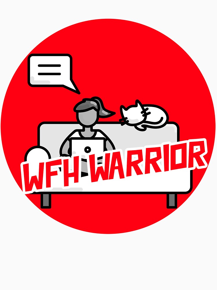 Work From Home Warrior (Cat Lady 2 Edition) by wexicangaming T-Shirts, Hoodie, Sweatshirt | BlankRebels.com (Image 3)