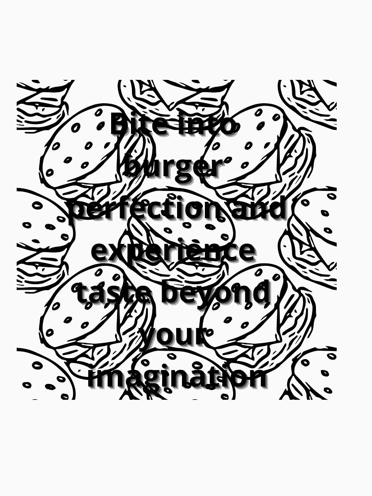 Bite into   burger perfection-stickers by MaravDazzous T-Shirts, Hoodie, Sweatshirt | BlankRebels.com (Image 3)