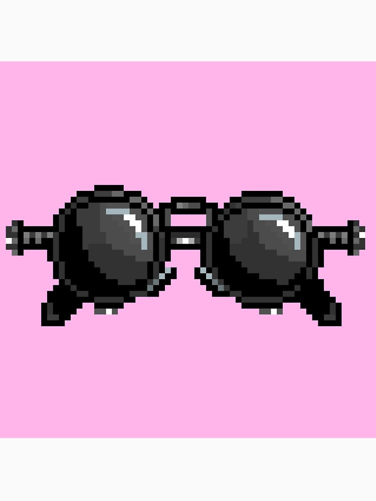 8-bit Pixel Sunglasses by hisabellec