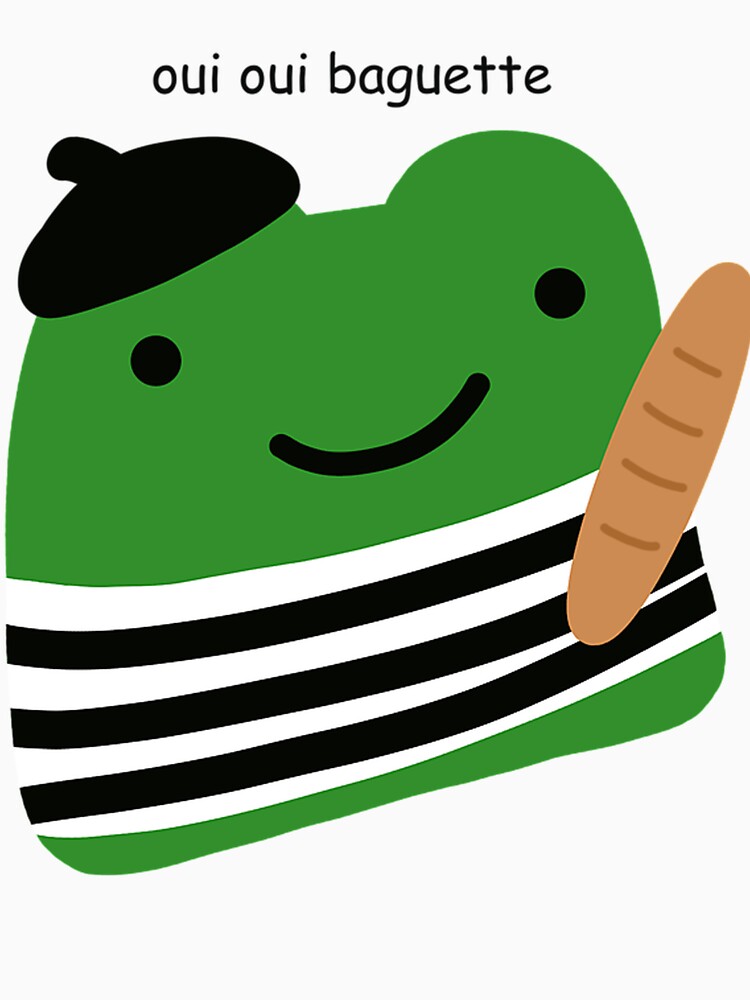 Oui Oui Baguette French Frog T-Shirts, Hoodie, Sweatshirt